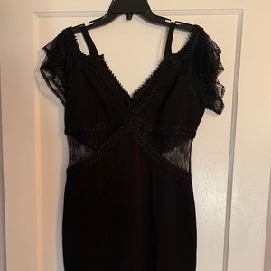 Black boutique dress